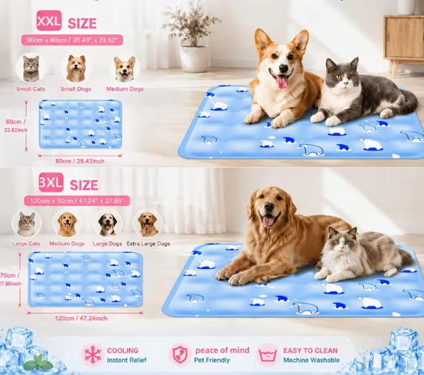 Self-Cooling Pet Mat