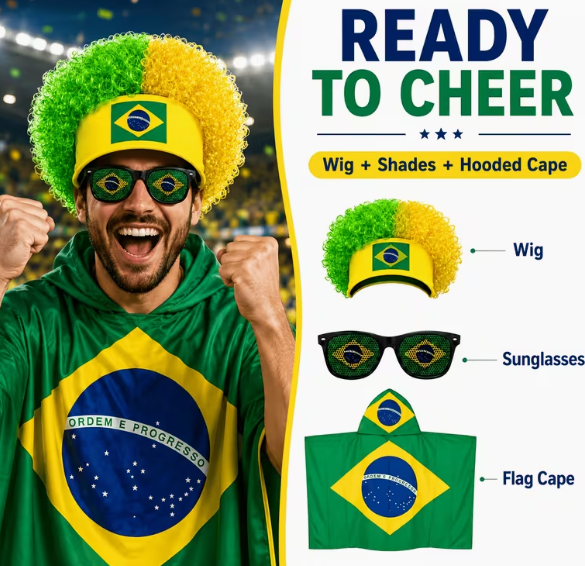 National Color Football Fan Kit