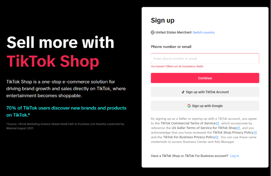 Start TikTok Shop Dropshipping