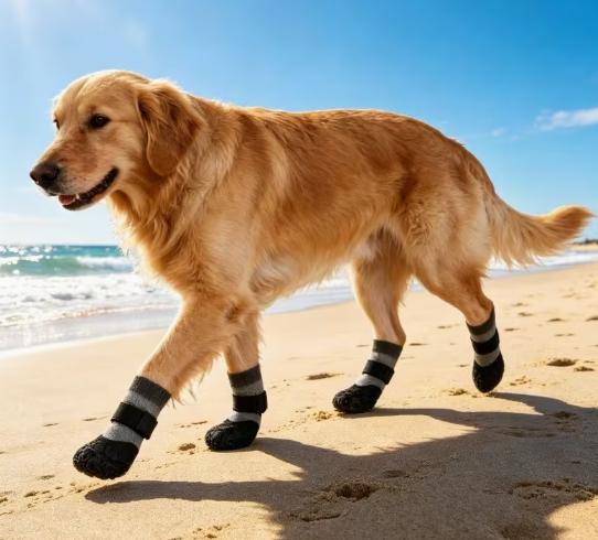 Dog Paw Protectors and Waterproof Dog Boots