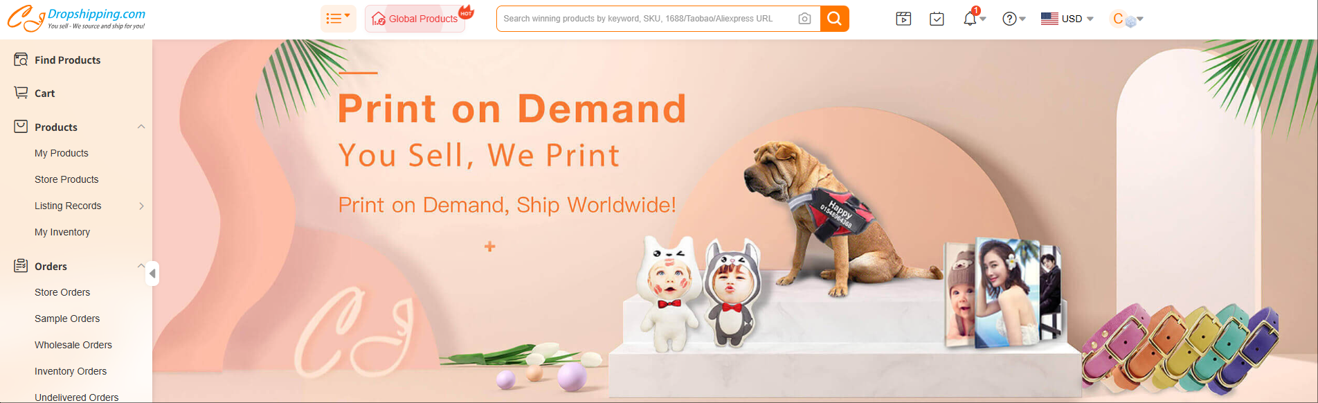 CJdropshipping Helps Users Build DTC Brands