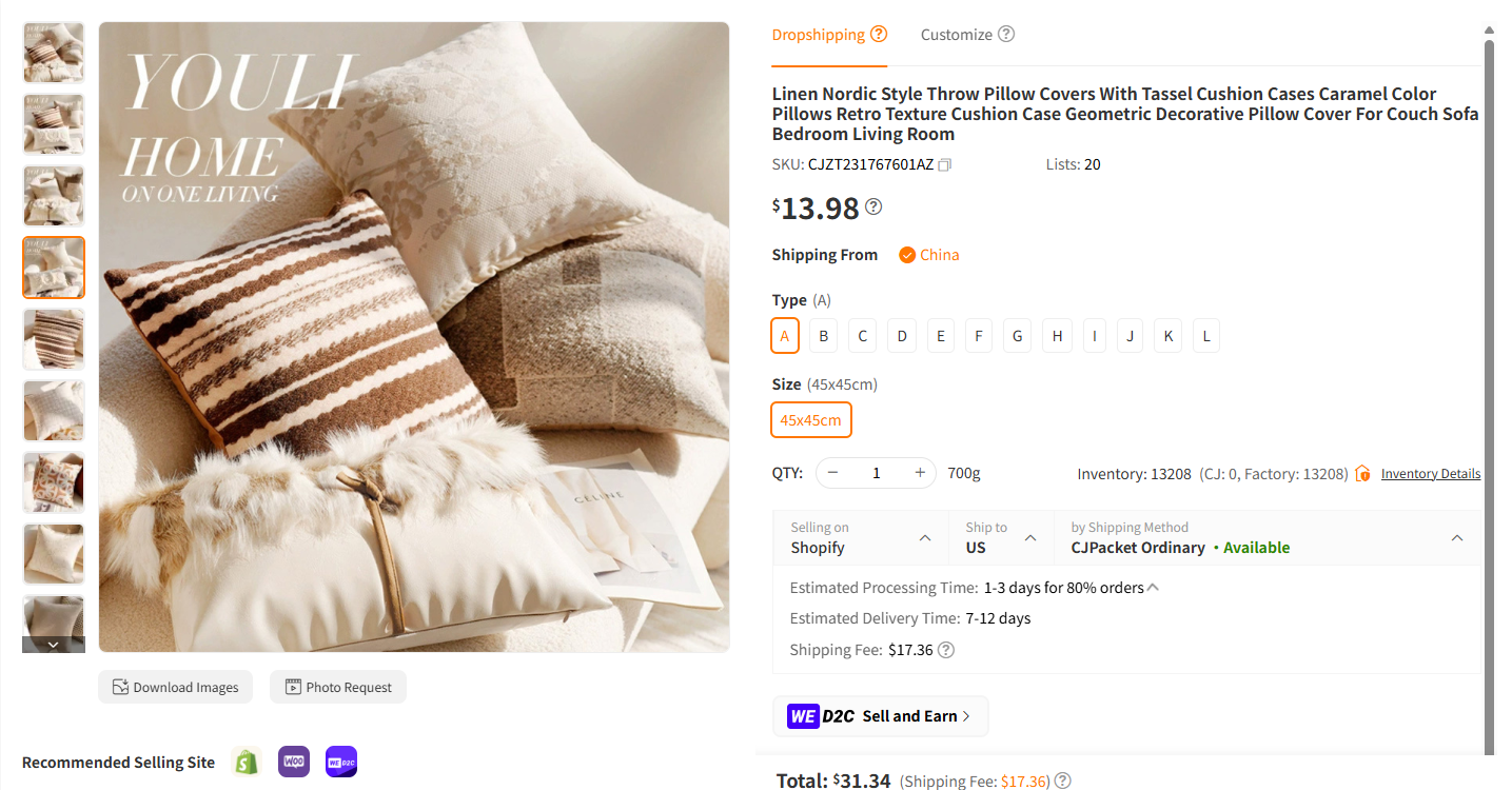 Curated visual reference: Gallery Detail: Top 10 Home Decor Dropshipping Suppliers