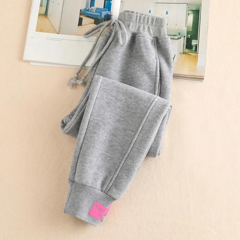 Fleece Lined For Women Loose-fit Tappered Trousers - CJdropshipping