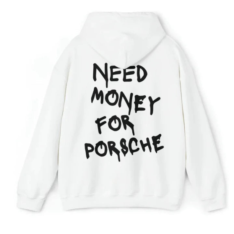 Autumn And Winter Europe And America Need Money To Buy Porsche Hoodie ...