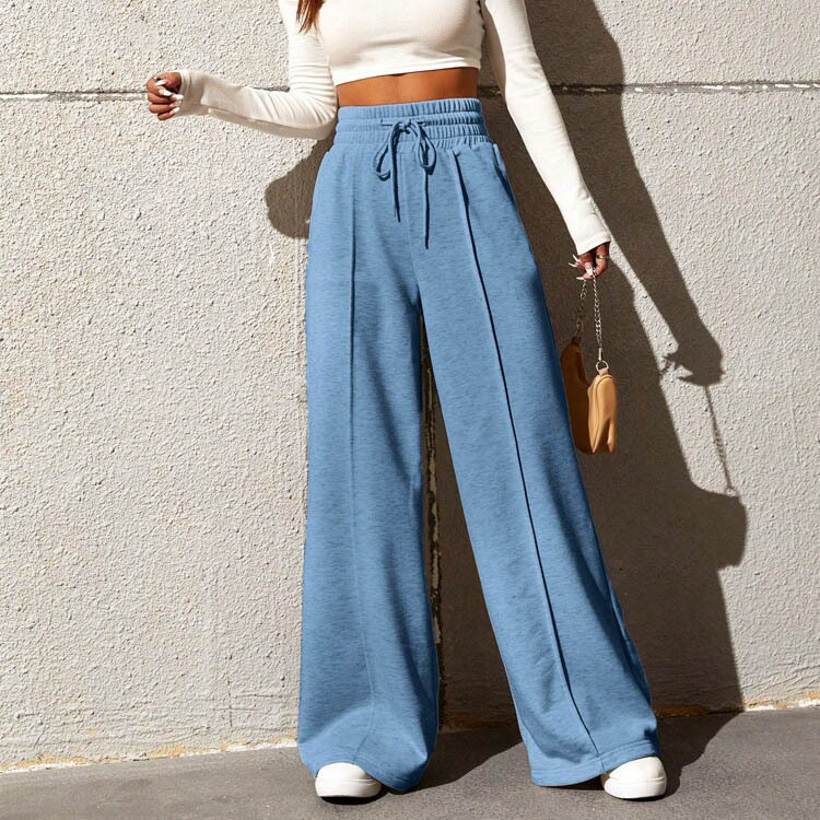 Women's Retro Wide Leg Jeans With Distressed Design - CJdropshipping