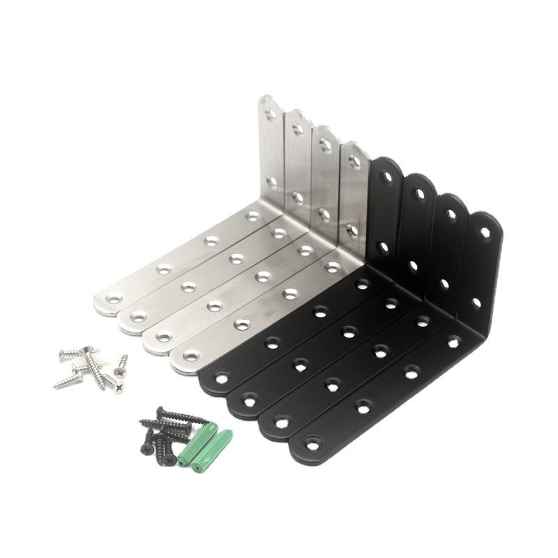 Thickened Cold Rolled Steel CRS Powder Spraying 90 Degrees Angle Iron