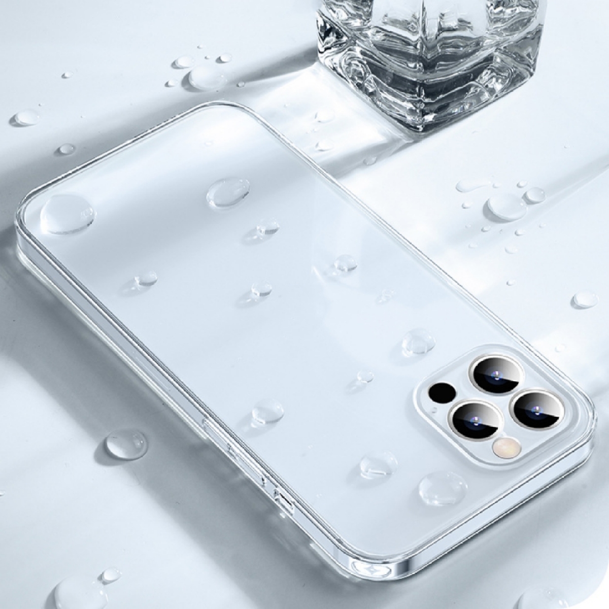 Fully Transparent Silicone Soft Case Phone Case CJdropshipping